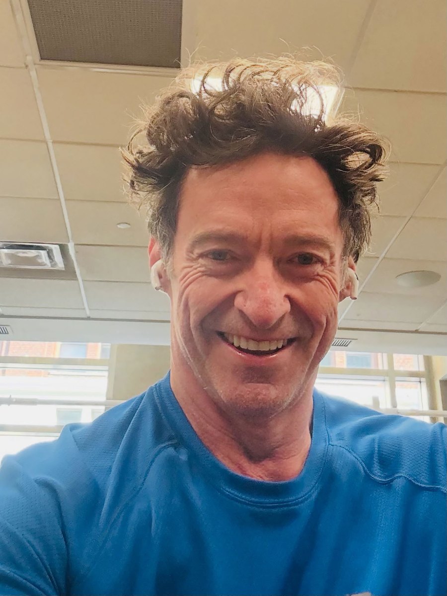 Hugh Jackman They Have Wild Hair Days Just Like Us