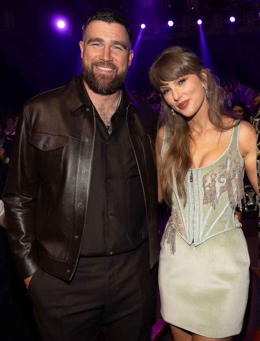 Taylor Swift and Travis Kelce iHeartRadio Music Awards Hot Pics
