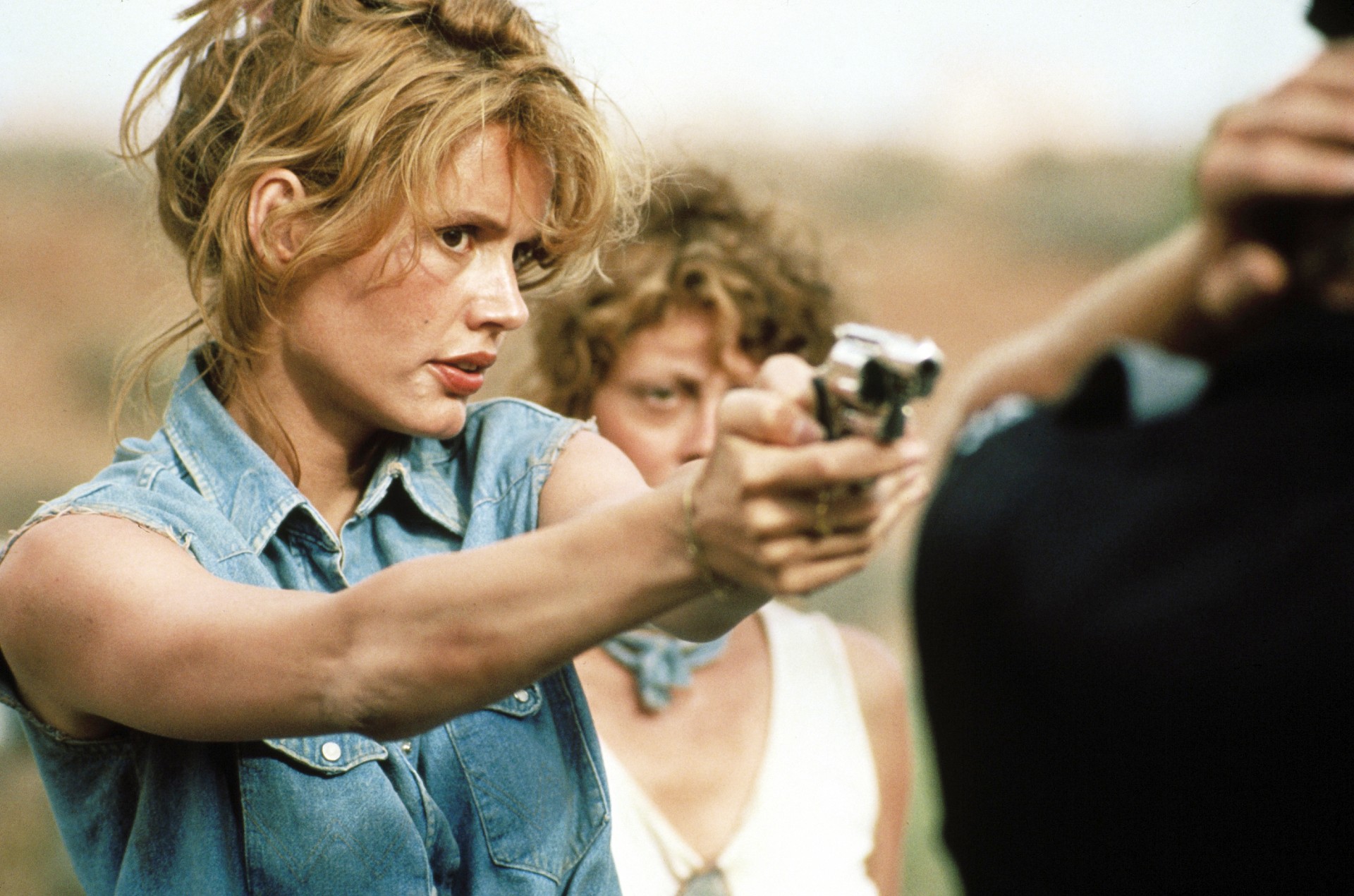 Geena Davis and Susan Sarandon in Thelma & Louise