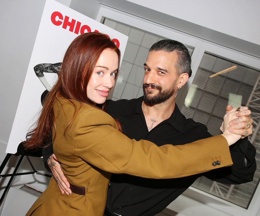 Mark Ballas and Whitney Leavitt Chicago On Broadway Photo Call Hot Pics