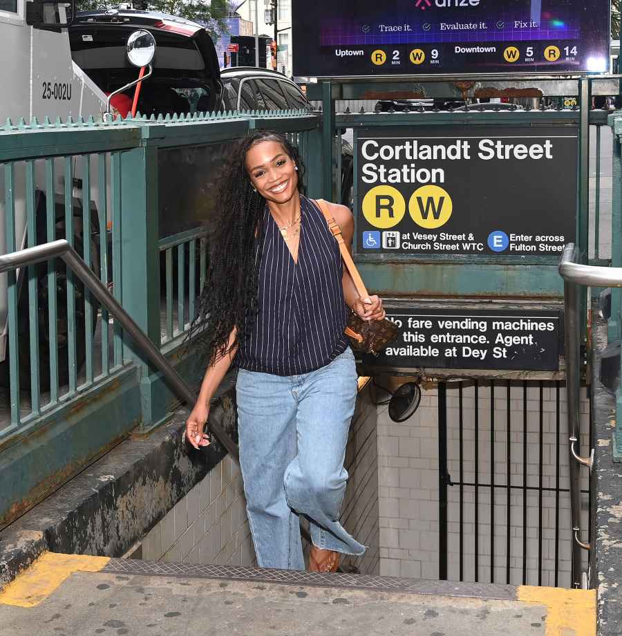 Rachel Lindsay They Turn the Subway Into a Runway Just Like Us