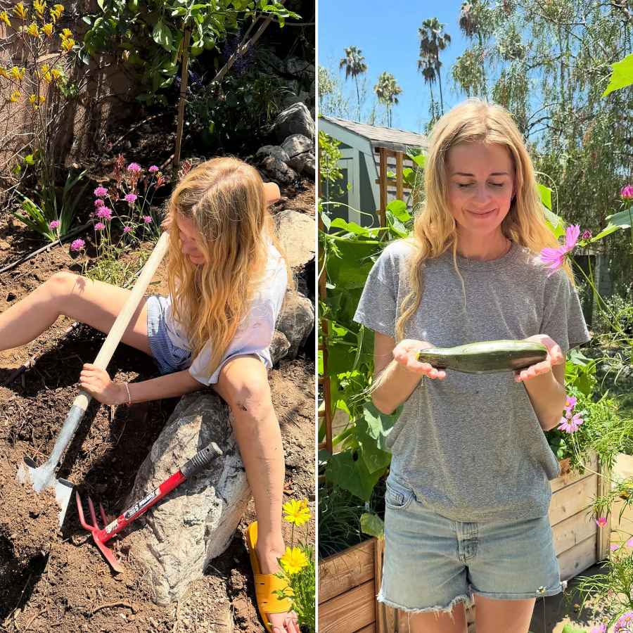Justine Lupe not Afraid to Get Their Hands or Feet Dirty When Gardening Just Like Us