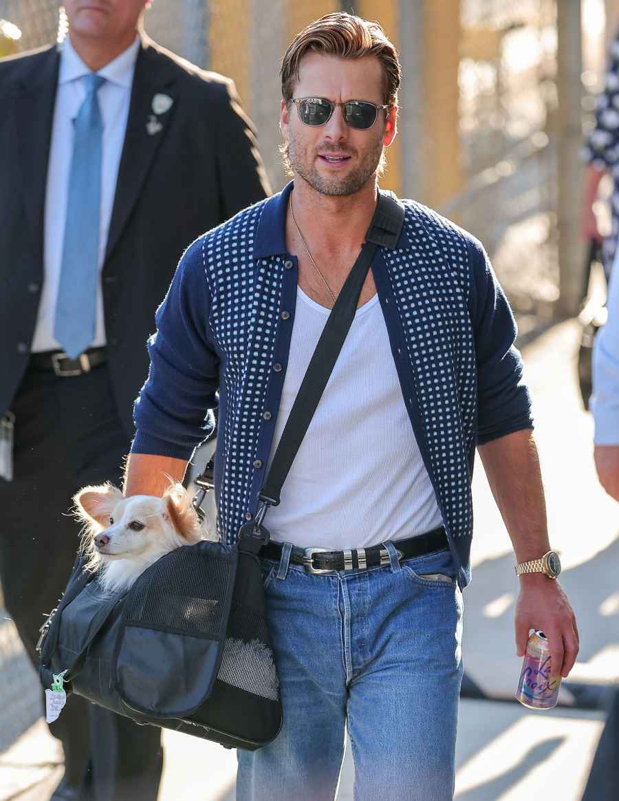 Glen Powell Jimmy Kimmel Live Hot Pics