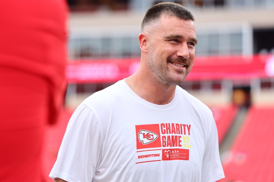 Travis Kelce Kansas City Charity Game Hot Pics.JPG